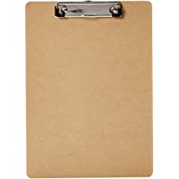 Amazon Basics - Portapapeles rígido- pack de 6